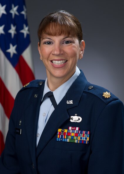 Maj. Kimberley Hammond, 60th Logistics Readiness Squadron commander. (U.S. Air Force photo)