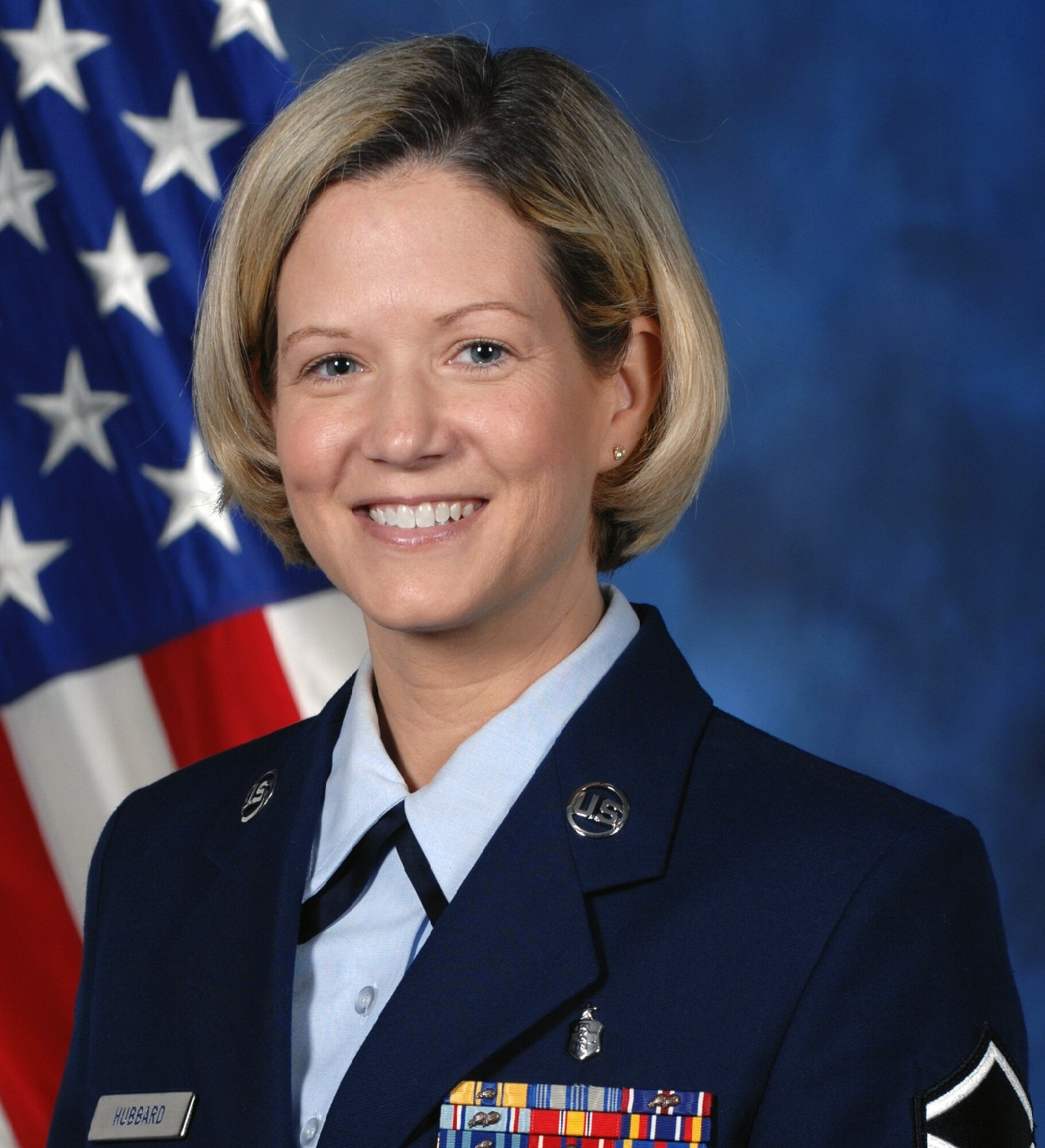 Master Sgt. Tanya Hubbard, Sgt. Paul P. Romenda Airman Leadership School commandant. (U.S. Air Force photo)