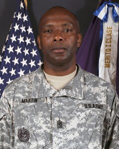 Command Sergeant Major Valmond A. Martin