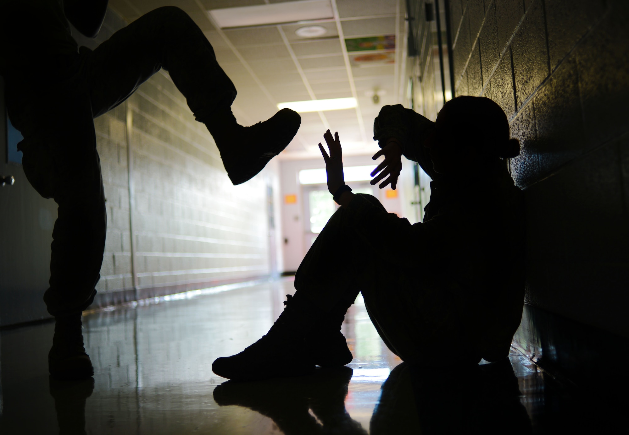 October 2013 marks the eighth annual national Bullying Prevention Month in the United States. It is important for Shaw Air Force Base, S.C., Airmen to recognize and prevent bullying to maintain the quality of the world’s greatest Air Force. (U.S. Air Force photo by Senior Airman Tabatha Zarrella/Released)