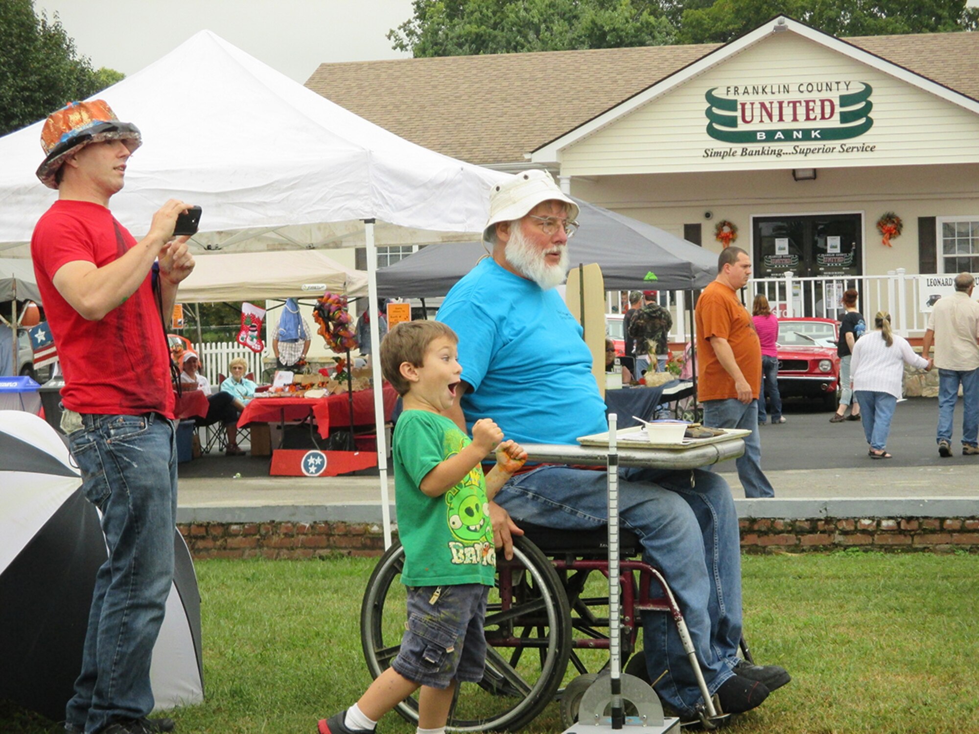 Aerospace Testing Alliance (ATA) engineers recently volunteered their rocket science expertise at the Polly Crockett Festival in Cowan. Engineers assisted young rocket scientists in building and launching straw rockets at the ATA Build & Fly a Rocket Contest. Sponsors for the contest included ATA, Arnold Engineering Development Center (AEDC) STEM, the Society for Maintenance & Reliability Professionals (SMRP), the Tennessee Society of Professional Engineers (PE), the American Institute of Aeronautics and Astronautics (AIAA), the Air Force Association (AFA), the International Society of Automation (ISA), the International Test and Evaluation Association (ITEA), the American Society of Mechanical Engineering (ASME) and the Project Management Institute (PMI). 
