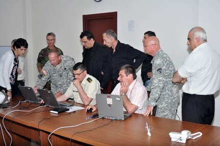 Shared Horizons 11 kicked off at the Republic of Georgia National Guard Training Center in Tbilisi. The U.S. Army Europe-led table-top exercise is designed to prepare the RoG government to provide civil response in the event of a natural disaster. Shared Horizons 11 includes about 100 personnel from various RoG ministries and Georgia National Guard members who have worked together under the State Partnership Program for 16 years.