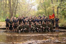 Future Marines of Recruiting Substation Green Bay conquered a 5.5 mile hike through Bairds Creek Park in Green Bay, Wis., Oct. 11.  Photo courtesy of Staff Sgt. Aaron Malueg.