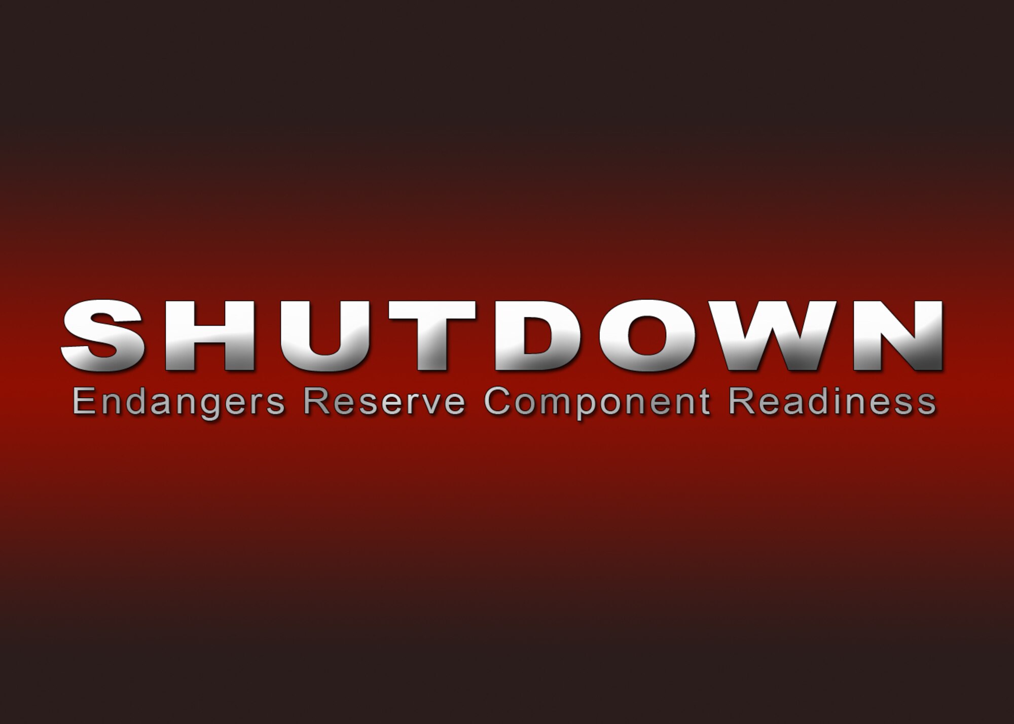 Reserve component personnel continue to be affected by the government shutdown, and officials are concerned about readiness. There are around 850,000 personnel in the selected reserve and they are among those most affected by the partial shutdown. Selected reserves are those units so essential to wartime missions they are required to continue training each month to maintain proficiency. The units also train an additional two weeks a year. (U.S. Air Force graphic)


