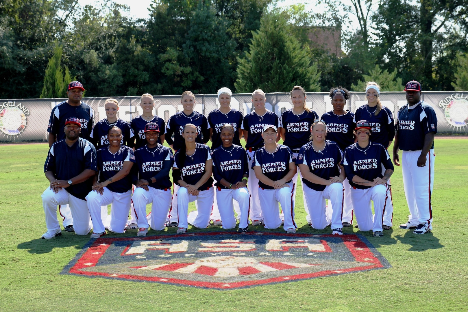 The 2013 Armed Forces Womens Softball Team took silver at ASA National Softball Championship in Ridgeland, MS 26-30 September.