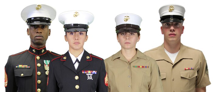 The Marine Corps Uniform Board seeks active-duty and Reserve Marines’ feedback on three uniform-related issues. One issue is whether the Corps should adopt universal, unisex dress and service caps—either the current male frame cap with modifications or the Dan Daly cap, which had previously been identified as the replacement cap for the female “bucket” cover. 