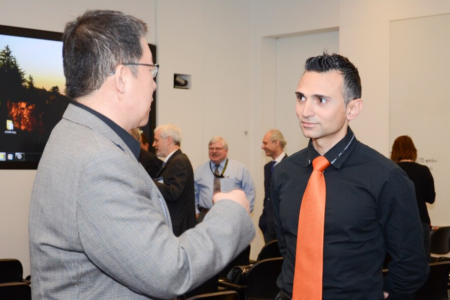 Basic research collaborations at the Air Force Office of Scientific Research (AFOSR) and the Embassy of Italy technical exchange meeting in held in Arlington, Va. 