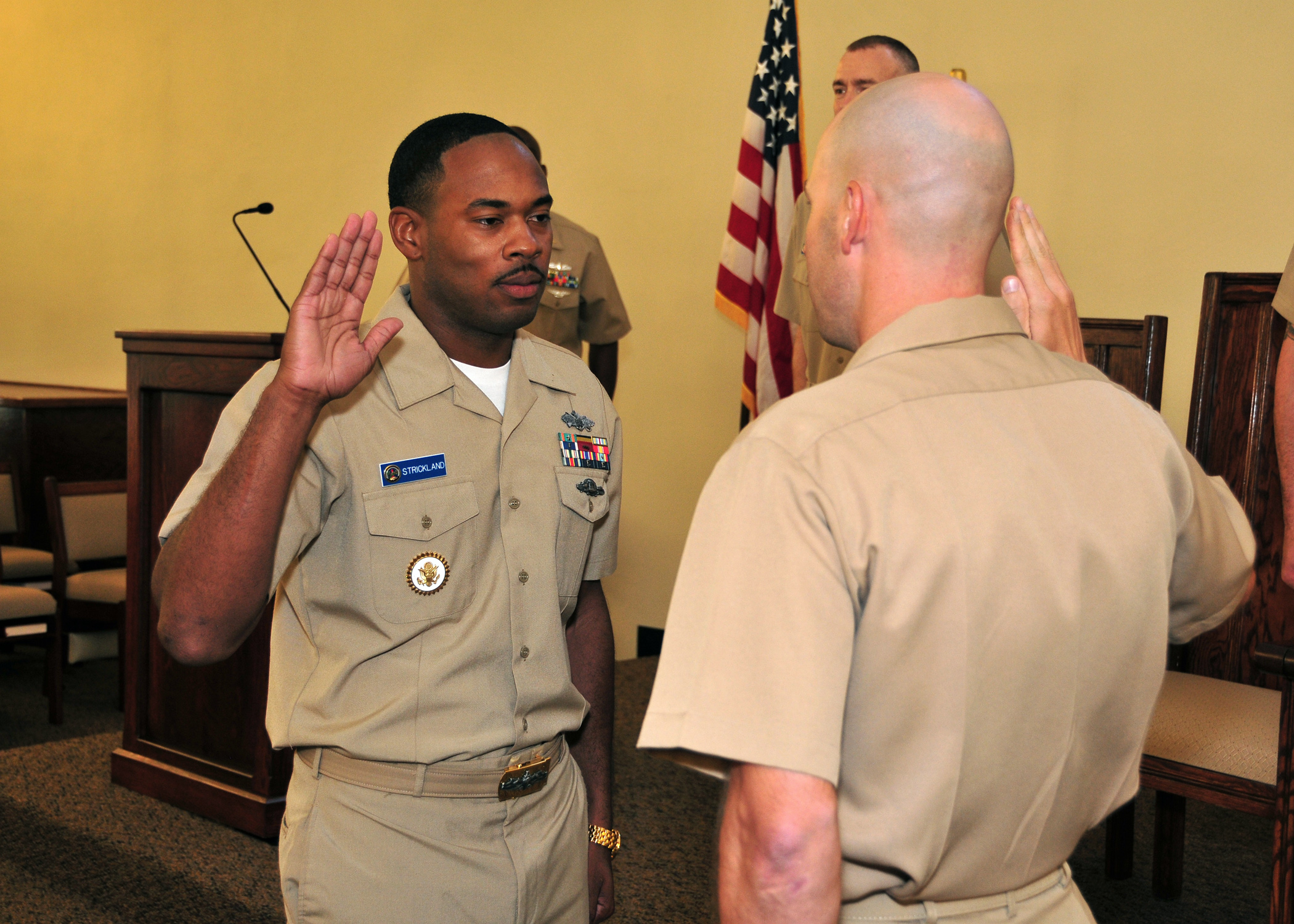 NMCB 1 Seabee Commissioned a Chief Warrant Officer > Seabee Magazine > News