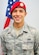 Airman 1st Class Michael Guzman earned the coveted scarlet beret of a combat controller Sept.12, 2013, at Fort Bragg, N.C., after 16 months of intense military training.