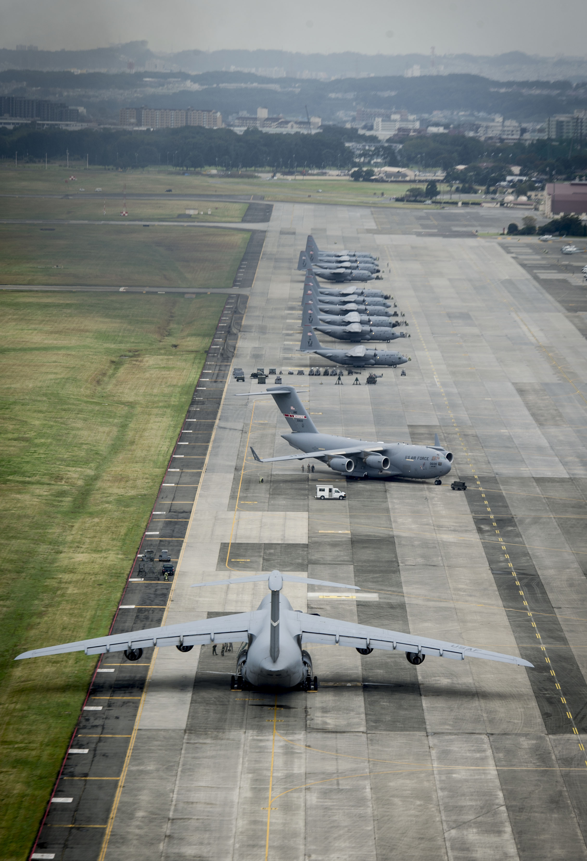 All in Yokota launches the fleet