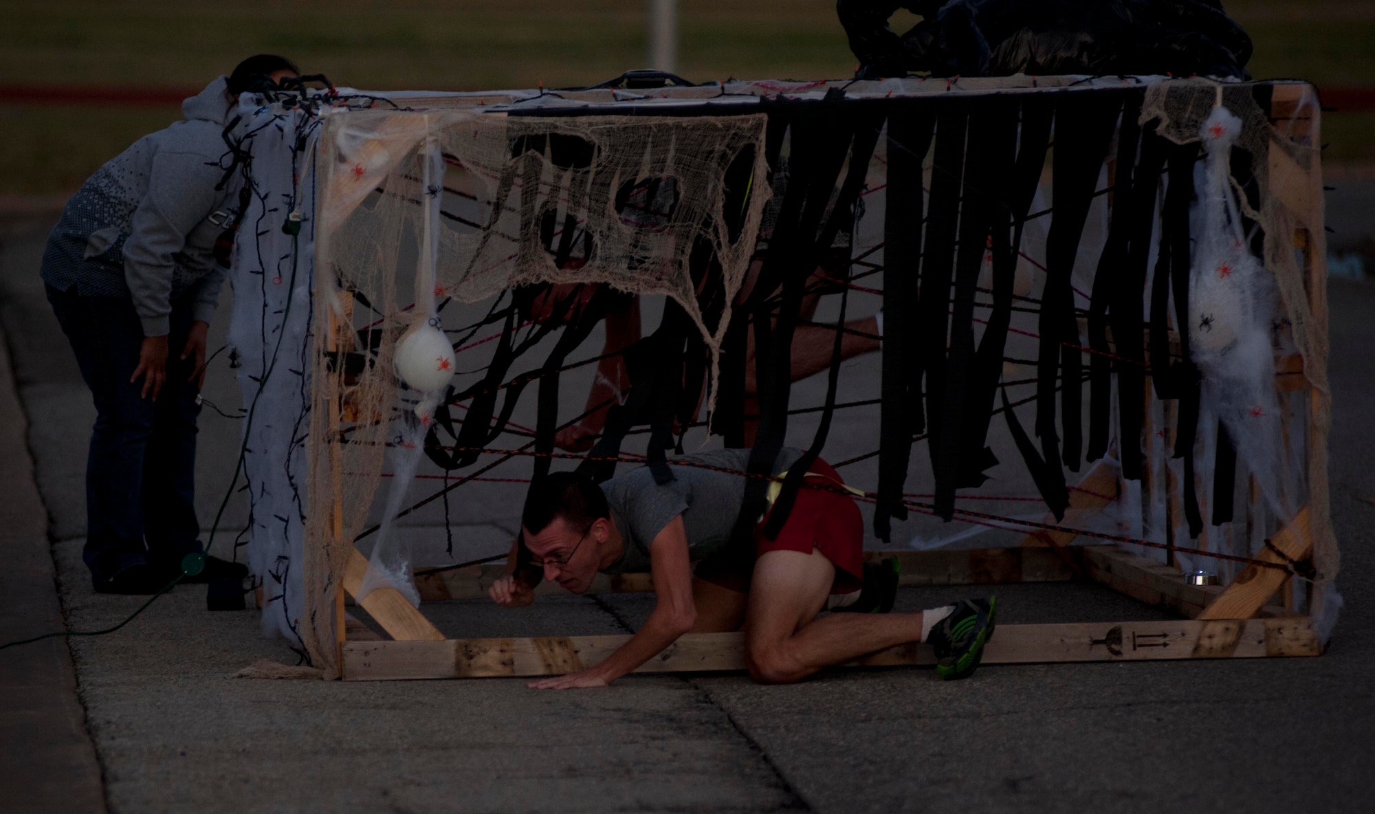 There was a zombie run at Sheppard Oct. 19., sponsored by the Junior Enlisted Team Sheppard (JETS) organization. The event was meant to increase morale and promote fitness. (U.S. Air Force photos by Airman 1st Class Jelani Gibson) 