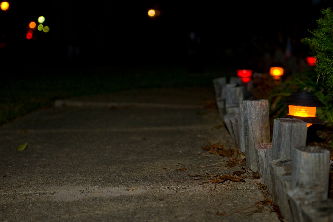Joint Base Langley-Eustis officials remind Service members to stay in well-lit areas while trick-or-treating this Halloween. Trick-or-treating will take place on Langley Air Force Base, Fort Eustis and James Town Village Housing in Hampton, Va., Oct. 31, 2013, from 6 to 8 p.m. (U.S. Air Force photo by Staff Sgt. Stephanie Rubi/Released)