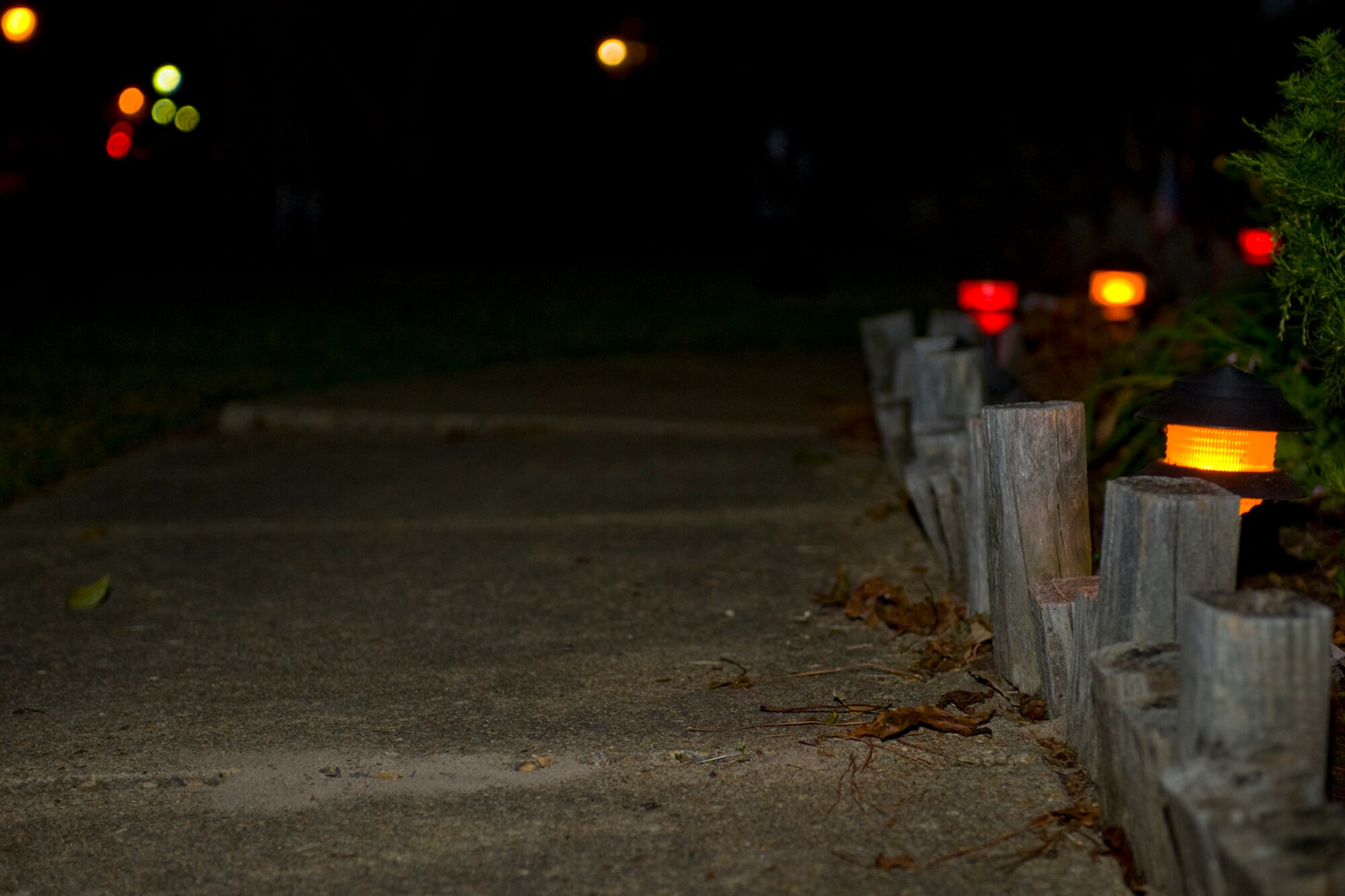 Joint Base Langley-Eustis officials remind Service members to stay in well-lit areas while trick-or-treating this Halloween. Trick-or-treating will take place on Langley Air Force Base, Fort Eustis and James Town Village Housing in Hampton, Va., Oct. 31, 2013, from 6 to 8 p.m. (U.S. Air Force photo by Staff Sgt. Stephanie Rubi/Released)