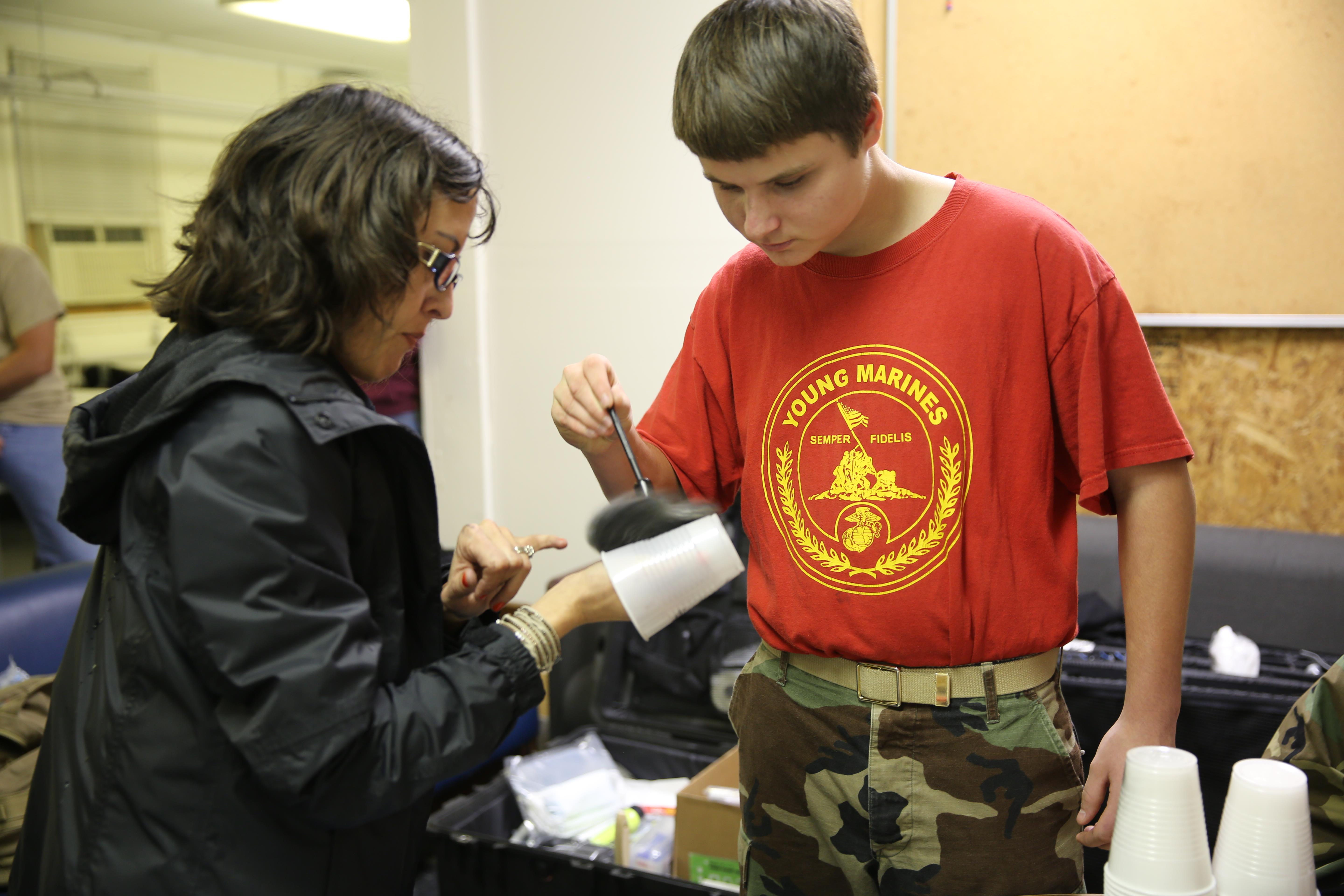 NCIS visits Jacksonville Young Marines > Marine Corps Base Camp Lejeune