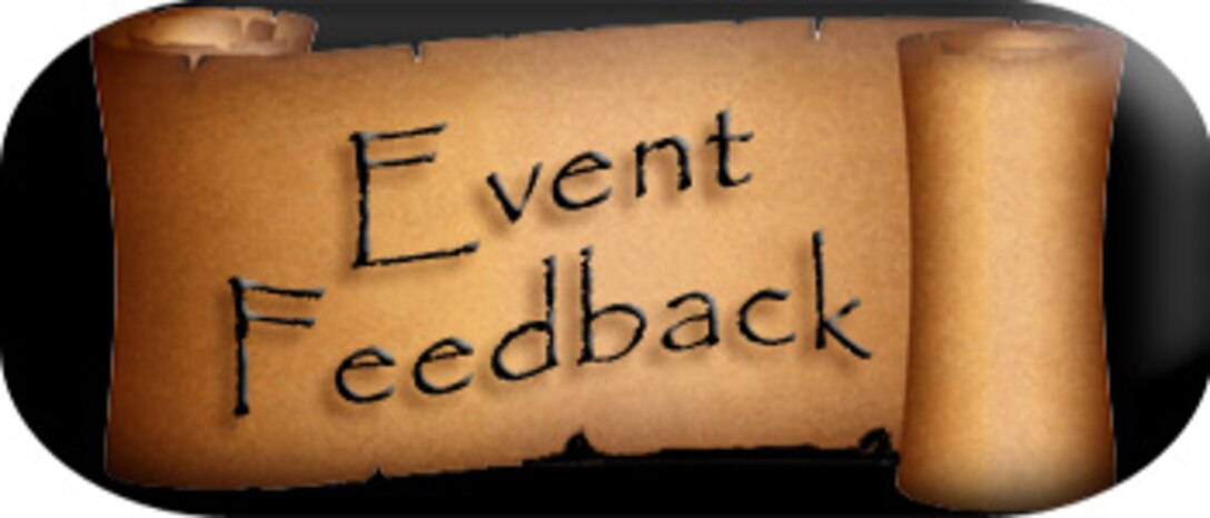 Event Feedback
