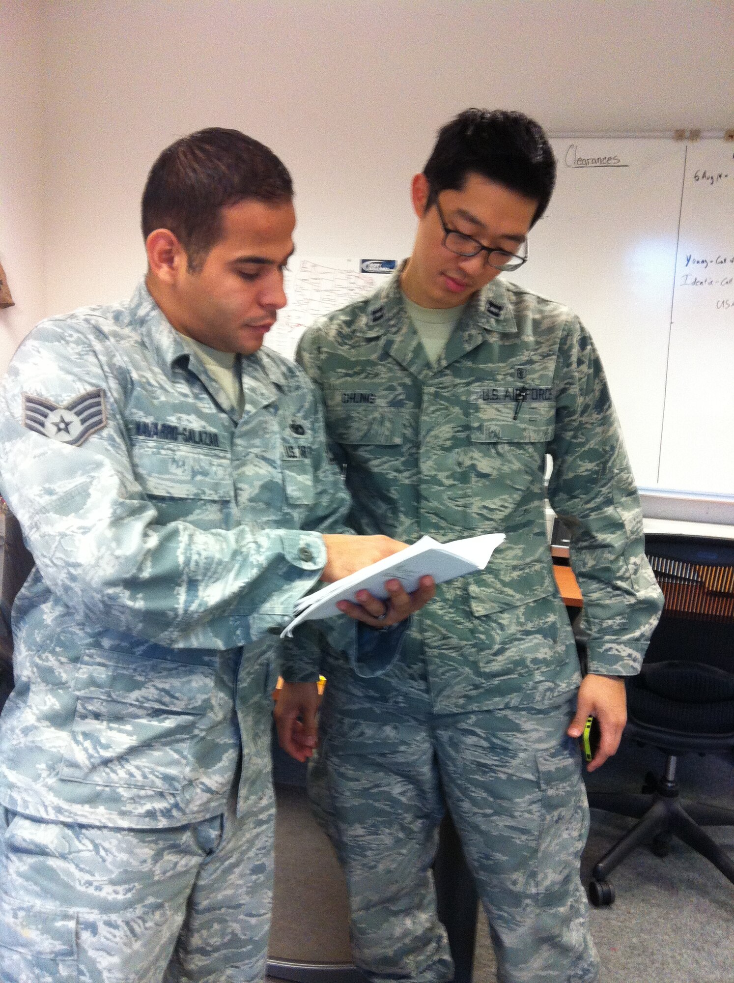 U.S. Air Force Staff Sgt. Christian Omar Navarro-Salazar, 470th Air Base Squadron unit security manager, is the Super Saber Performer for the week of Oct. 24 - 30. (Courtesy photo)
