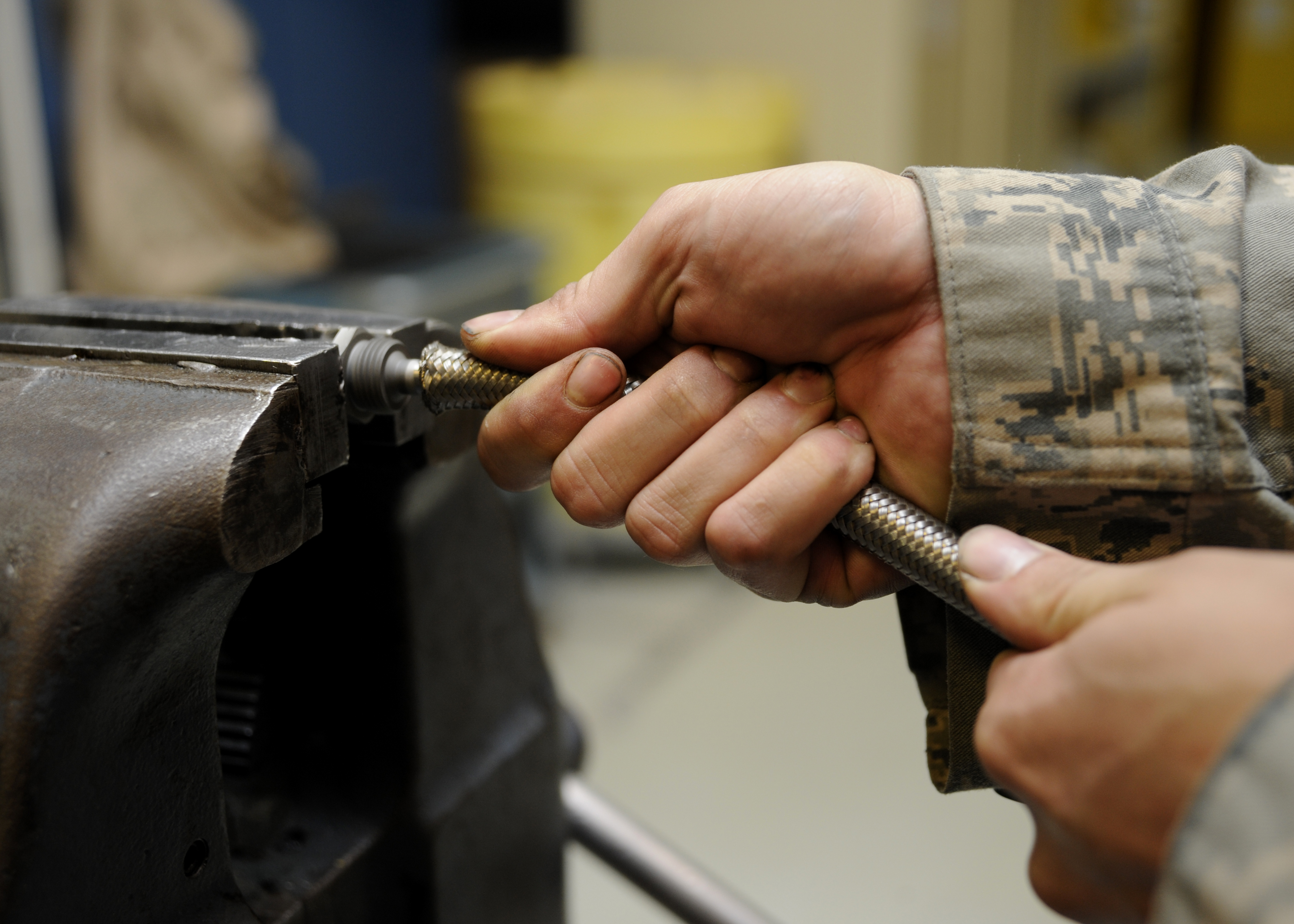 Behind the scenes Hydraulics provides 'muscle' for KC135 ops > U.S