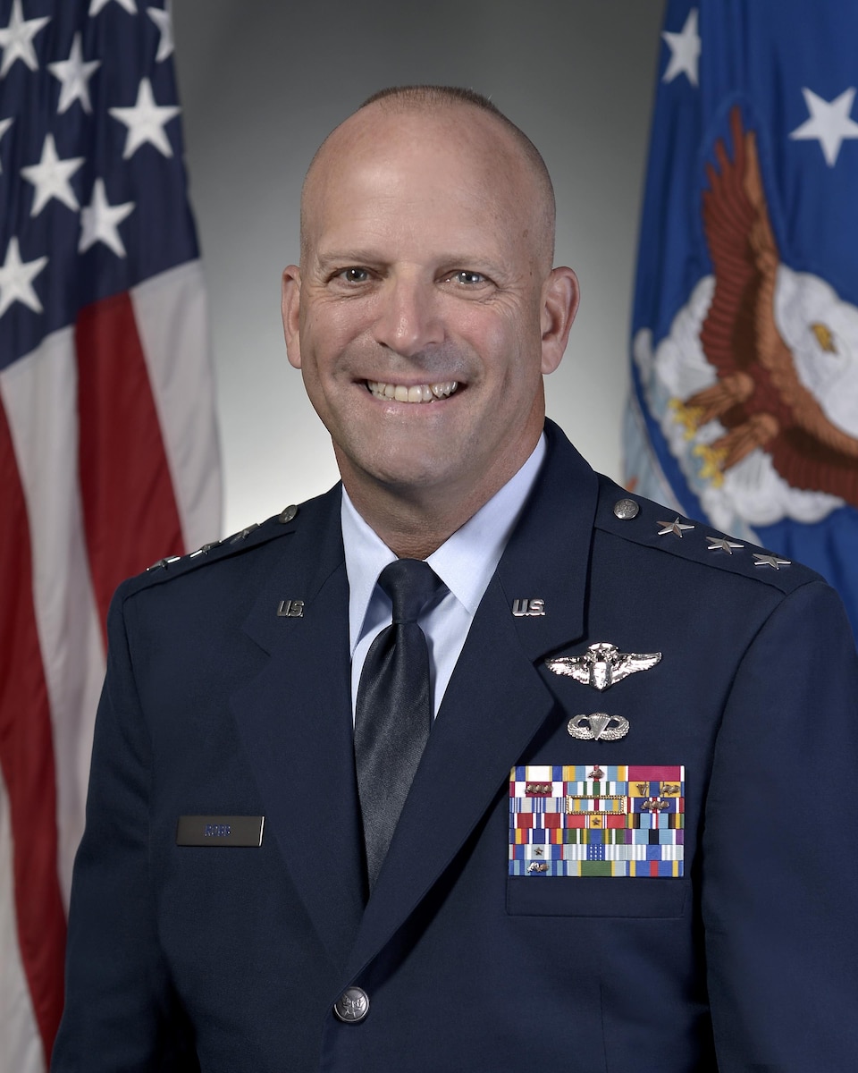 Official Photo-   Lt Gen Douglas Robb (U.S. Air Force Photo by Michael J Pausic)