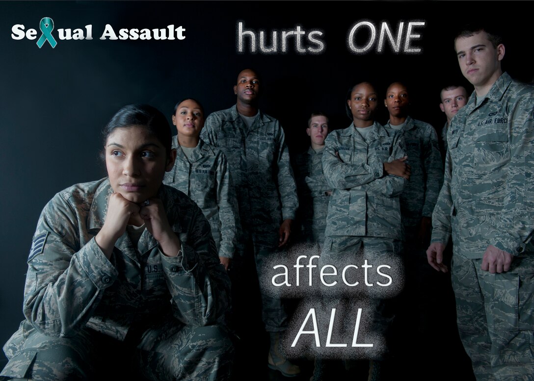 The Air Force now publishes sexual assault convictions online, and anyone can review more than 100 sexual assault convictions from across the Air Force, to include viewing them by base. In a message to Airmen, U.S. Air Force Col. Chad Franks, 23d Wing commander, encouraged Airmen to look at the cases, and create a culture of respect by being a good wingman and intervening when necessary. (U.S. Air Force illustration by Senior Airman Eileen Meier/Released)
