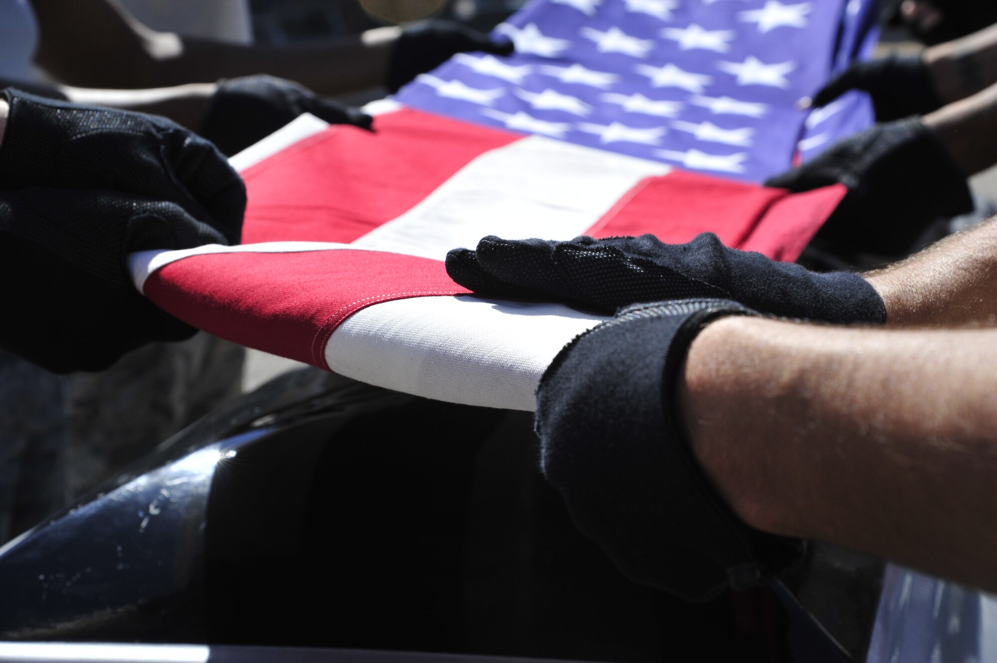 Luke Air Force Base Honor Guard members do an average of 70 funerals per month for military veterans. (U.S. Air Force photo/Senior Airman Grace Lee)