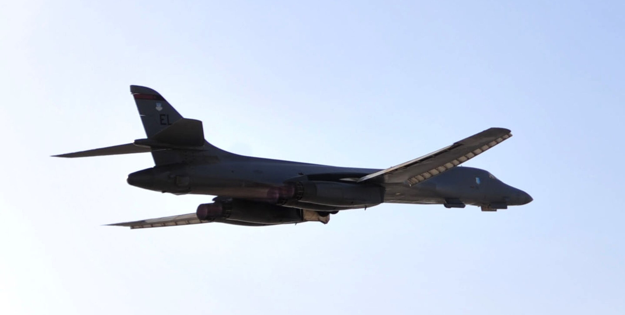 The 9th Expeditionary Bomb Squadron successfully flew a mission in support of the Remotely Operated Video Enhancement Receiver (ROVER) Internet Protocol Network, or RIPN, project, Sept. 24, 2013. During the demonstration, they were able to form a network through the B-1B Lancer's sniper pod to several ROVERs on the ground, effectively allowing them to pass digital close air support targeting coordinates or sensor points of interest to the B-1 crew. (Courtesy Photo) 
