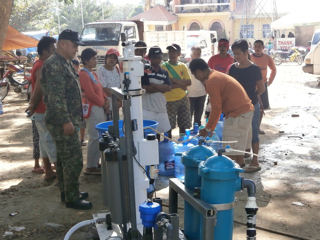 MarForPac water purification units assist earthquake relief efforts in