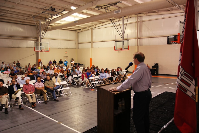 The Charleston District held a community meeting for the proposed Haile Gold Mine project in order to keep the public informed of where we were in the process and answer any questions they might have.