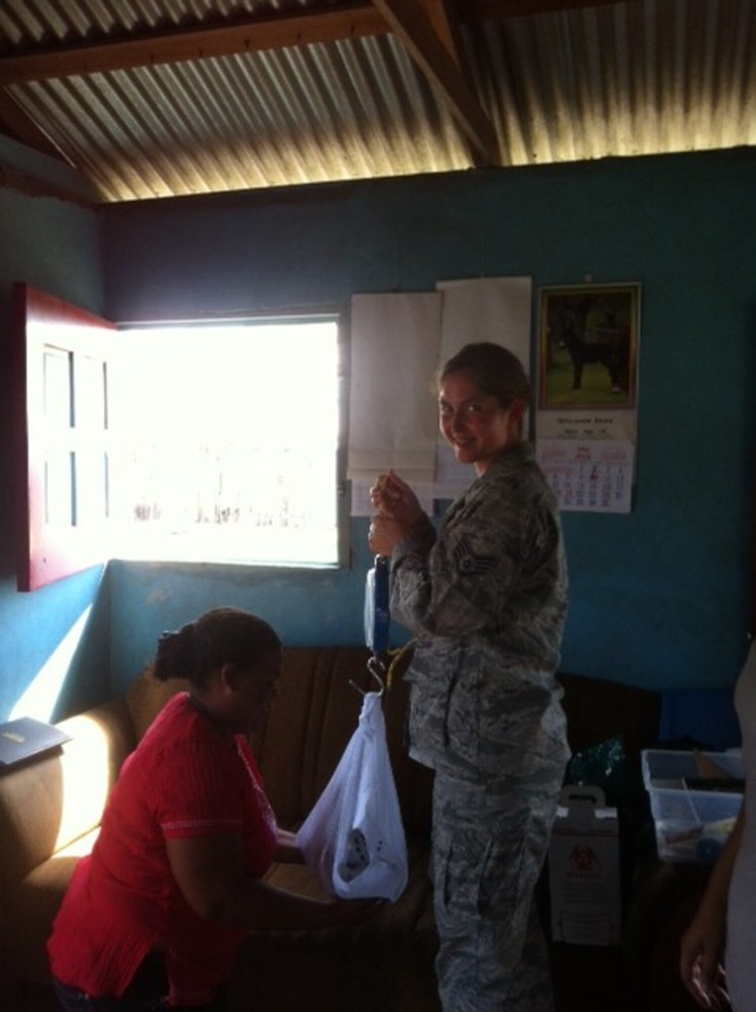 Members of the International Health Specialist (IHS) Division, 12th Air Force (Air Forces Southern), work with partner nations to provide medical, dental, and public health support to host nation civilian populations. (Courtesy Photo/Released)