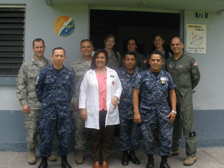 Members of the International Health Specialist (IHS) Division, 12th Air Force (Air Forces Southern), work with partner nations to provide medical, dental, and public health support to host nation civilian populations. (Courtesy Photo/Released)