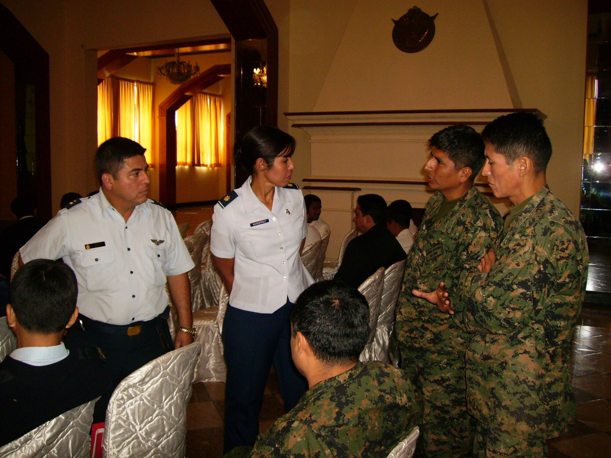 Members of the International Health Specialist (IHS) Division, 12th Air Force (Air Forces Southern), work with partner nations to provide medical, dental, and public health support to host nation civilian populations. (Courtesy Photo/Released)