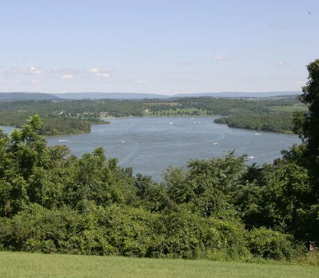 Blue Marsh Lake, located northwest of Reading in Berks County, Pennsylvania, was completed in 1979, creating a multipurpose project designed for flood control and water supply as well as recreation.