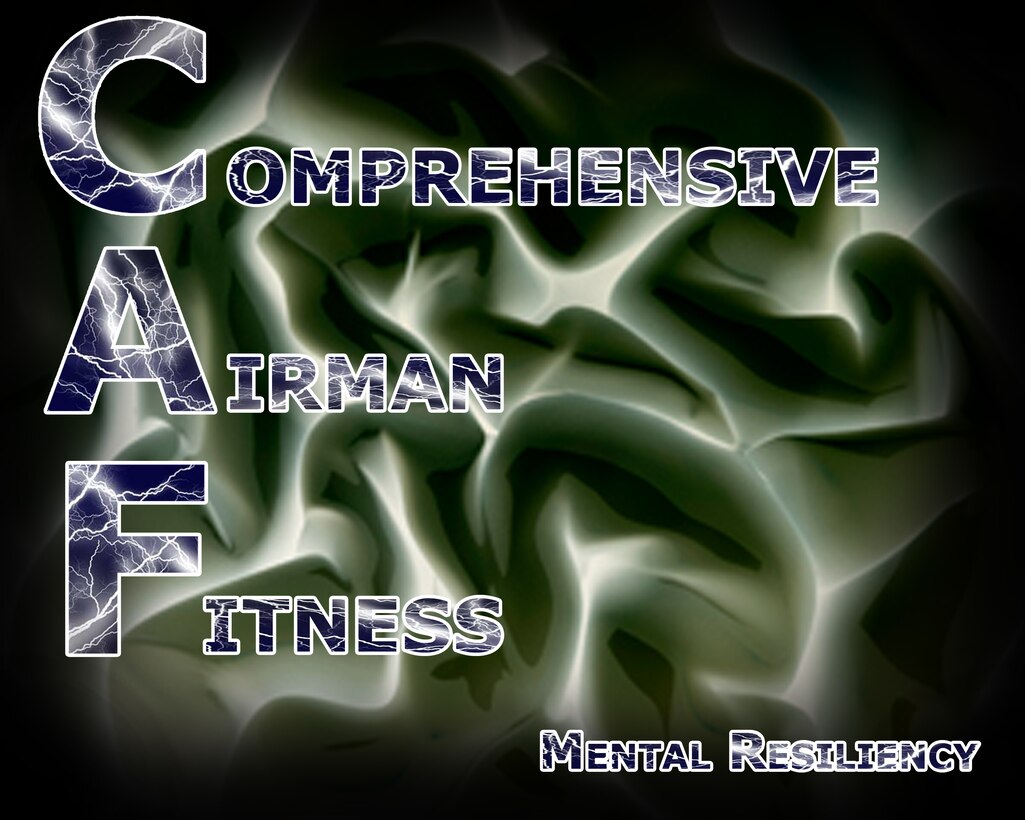 In an effort to promote the mental pillar of the Comprehensive Airman Fitness concept among Airmen, the base will conduct a series of activities throughout the day at Ellsworth Air Force Base, S.D., Nov. 4, 2013. The objective for the upcoming CAF Day is to encourage Airmen to discover opportunities available in the Black Hills area, while also calling attention to potential safety threats Airmen and their families can face during the winter season. (U.S. Air Force graphic by Senior Airman Zachary Hada/Released)