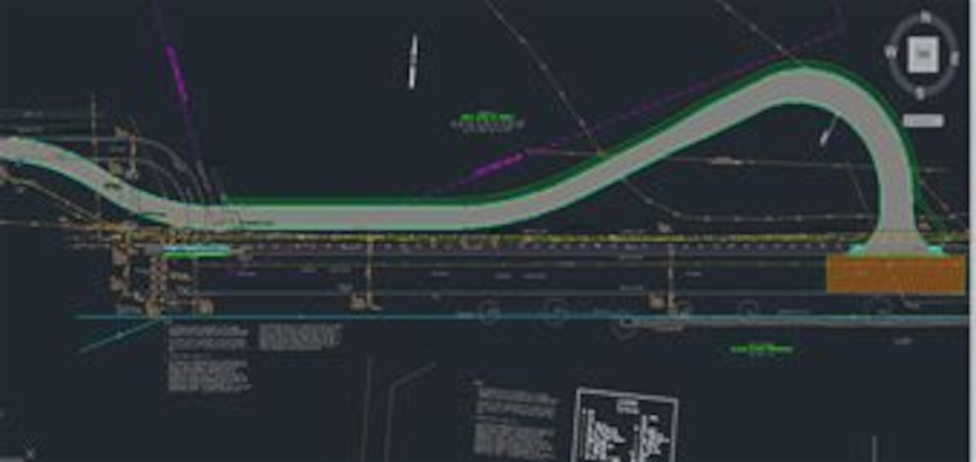 The Lee Road realignment on Langley Air Force Base, Va. (Courtesy graphic/Released)