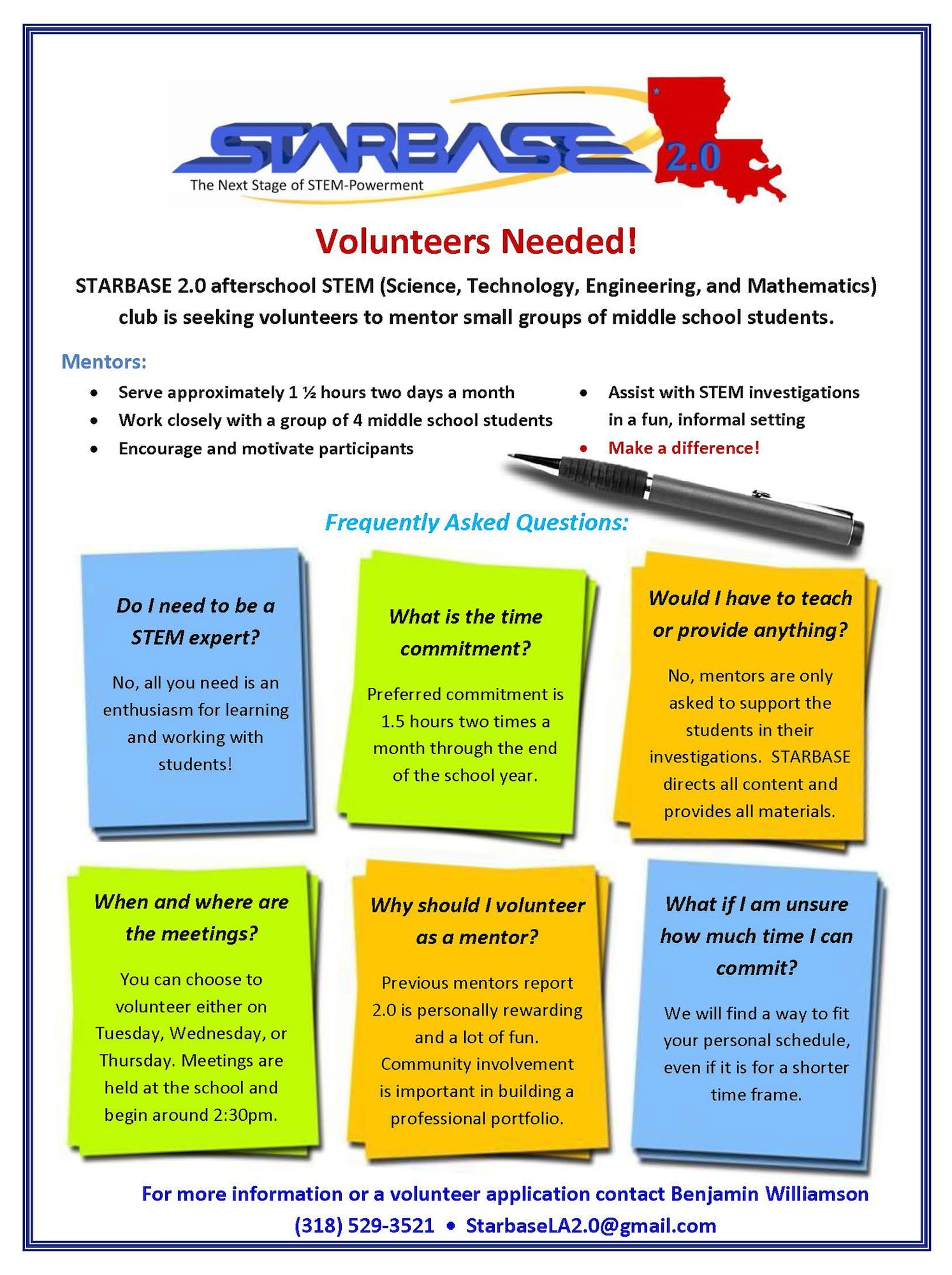 (Graphic provided by Starbase Louisiana)
