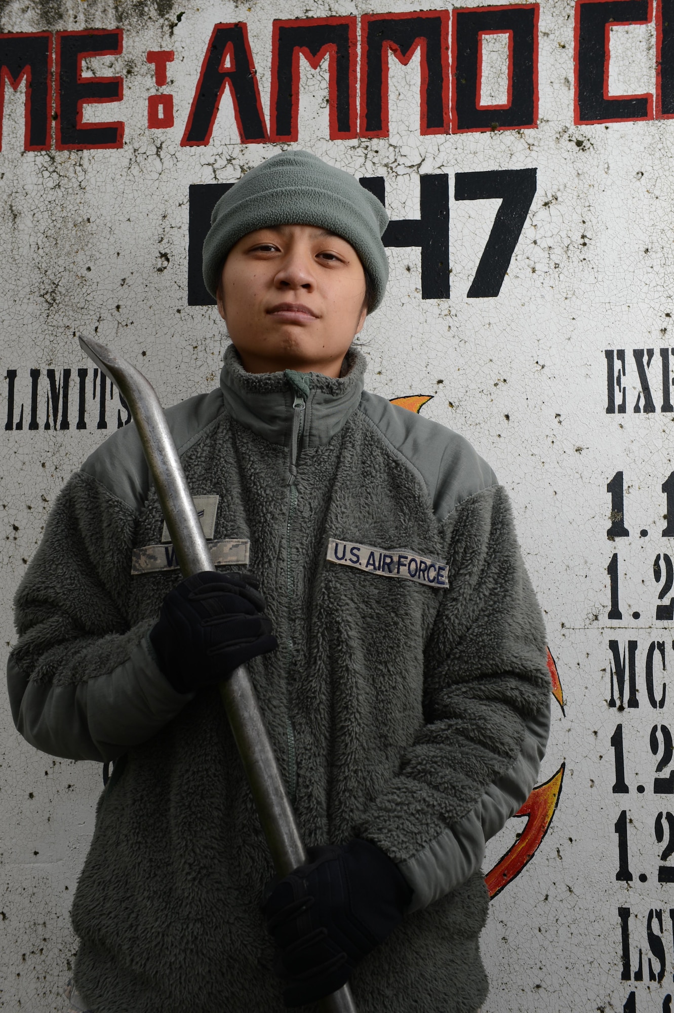 U.S. Air Force Airman 1st Class Pamela Wu, 52nd Equipment Maintenance Squadron
conventional maintenance crew member, is the Super Saber Performer for the week of Oct. 31 - Nov. 6. (U.S. Air Force photo by Airman 1st Class Kyle Gese)