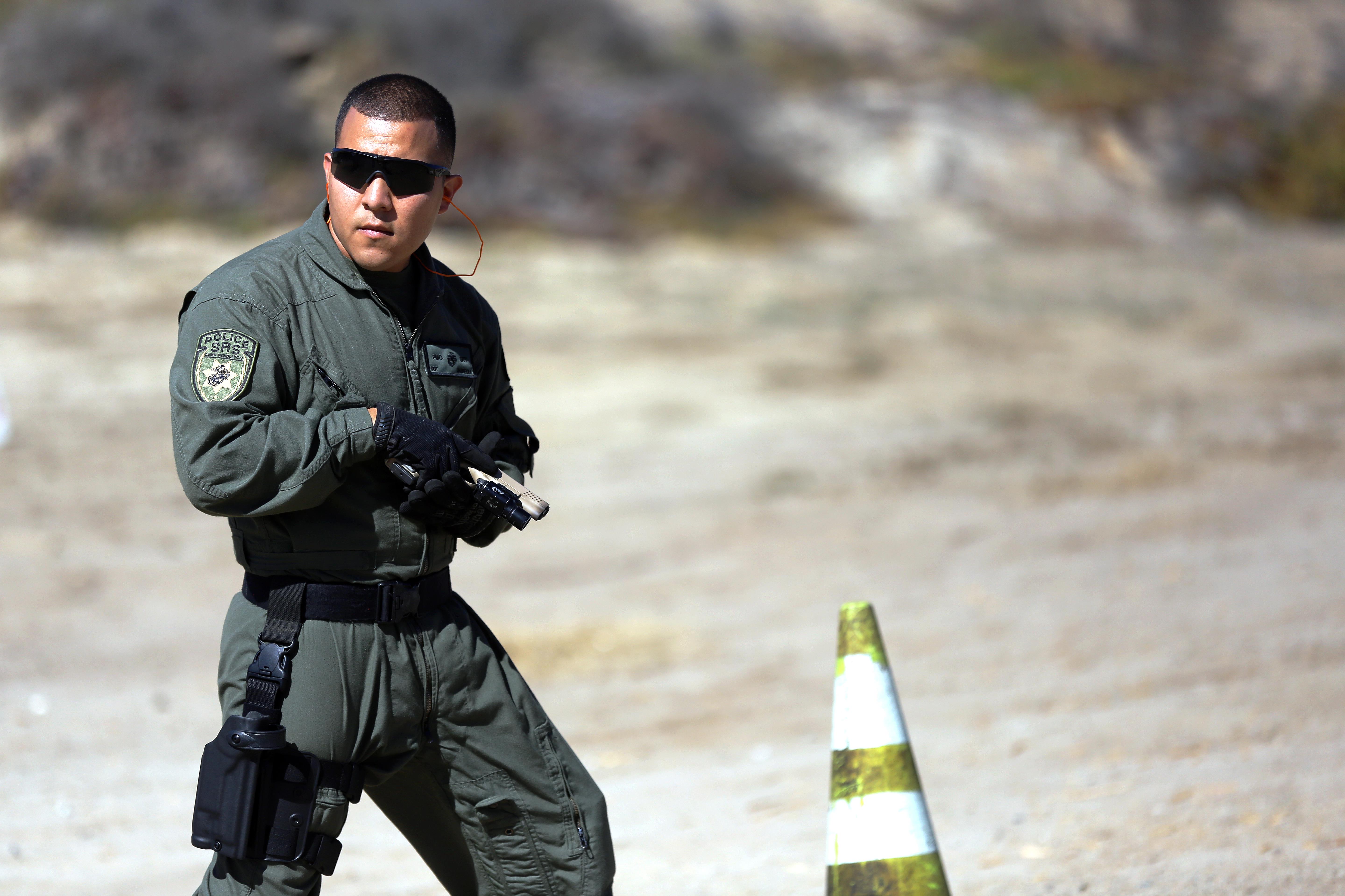 Special Reaction Team live fire training