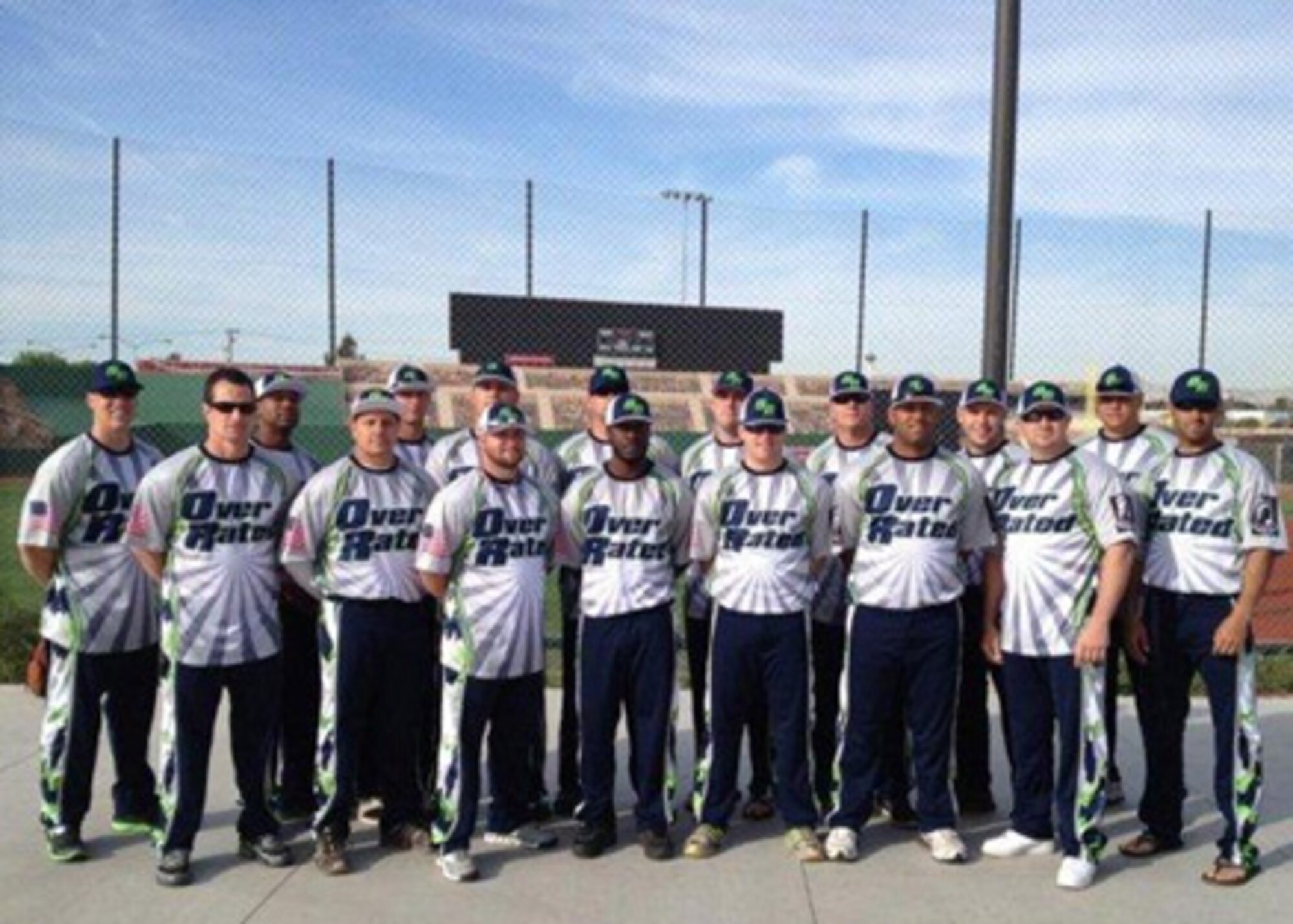 Davis-Monthan AFB Men's Softball Team Courtesy Photo