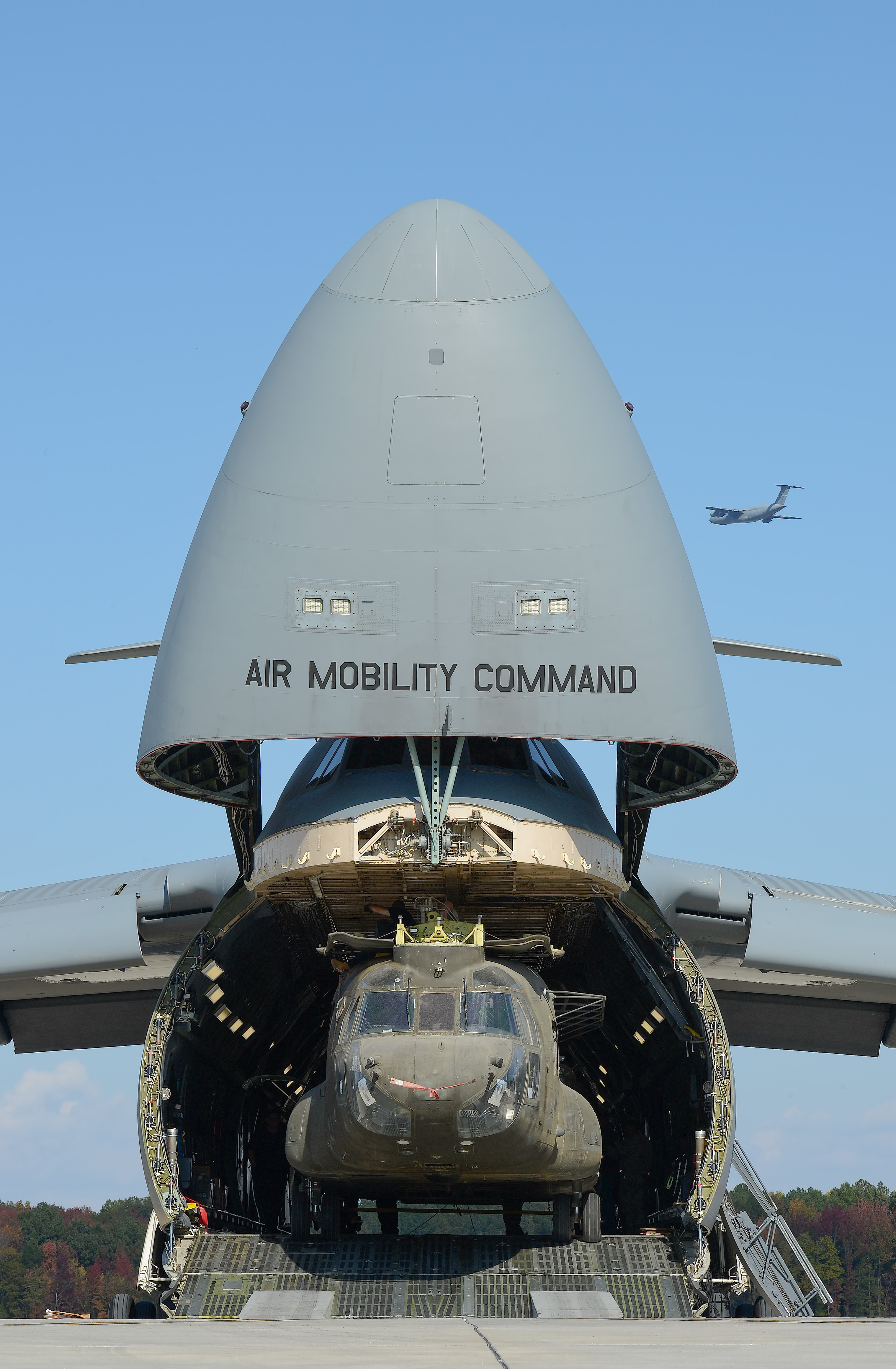 Cargo Unloading From C 5s At Dover Afb Del