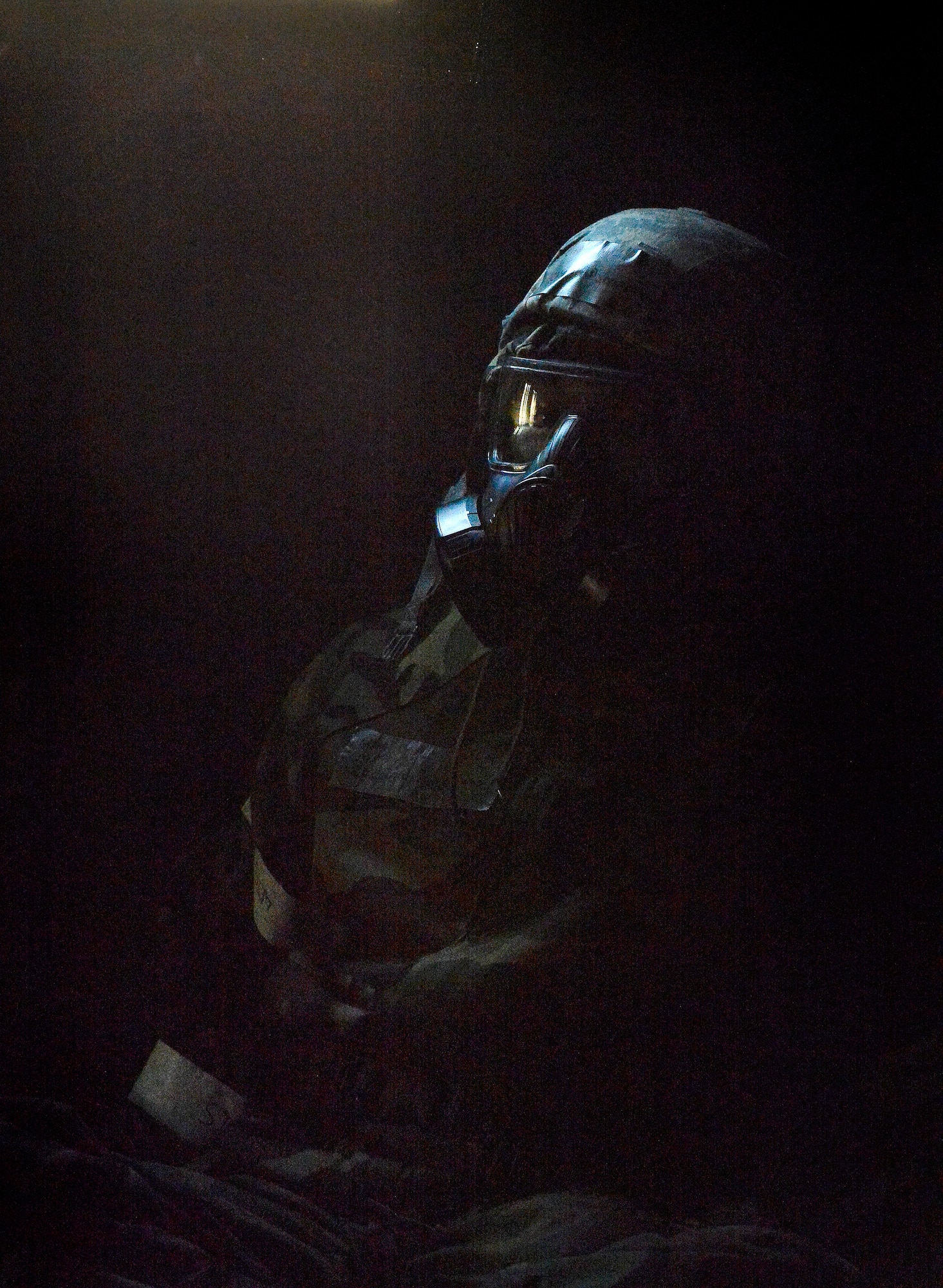 The 86th Civil Engineer Group challenged Airmen during a training scenario to measure readiness capabilities. Members of the 86th and 786th Civil Engineer squadrons responded to simulated situations Airmen might face while in a deployed environment. Participants were drilled with a simulated mass causality incident, simulated mortar fire and the threat of a chemical attack. Mission-oriented protective posture equipment was also used to test mission capabilities during the exercise. (U.S. Air Force photos/Airman 1st Class Jordan Castelan)