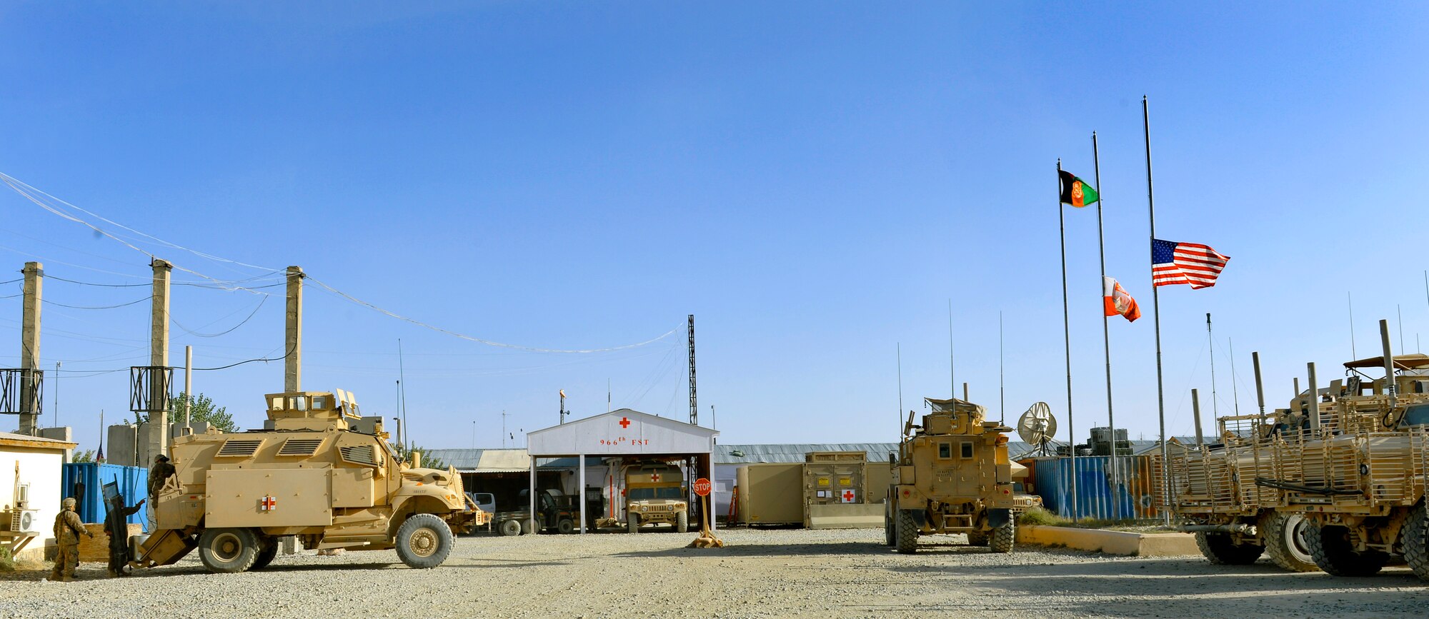 Forward Operating Base Ghazni is home to 24 Air Force Forward Surgical Team members. They provide medical care to all U.S. service members, coalition forces and Afghans here. The triage process here consists of doing an initial assessment and treatment prior to the patients entering the Emergency Room. After the patients are brought into the four-bed ER, medics either treat and stabilize or prepare the patient for surgery in the operating room. Once stabilized the team’s job is maintain treatment until the patient is transported to Bagram or Kabul for a higher level of long term care. The Ghazni FST is not designed or equipped to treat patients over a long amount of time. (U.S. Air Force photo/ Staff Sgt. Stephenie Wade)
