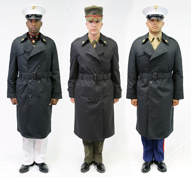 Corps seeks Marines' input on black all-weather coat > Marine