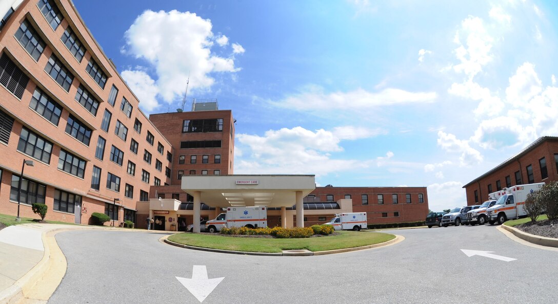 Malcolm Grow Medical Clinics and Surgery Center (MGMCSC) at Joint Base Andrews is an ambulatory care center with ambulatory surgical capability. On a typical day in patient care, the MGMCSC staff sees 930 outpatients, 90 dental patients, 72 Emergent Care Center patients, conducts seven surgical procedures, takes care of 30 patients transitioning at the Aeromedical Staging Facility and fills 1,963 pharmacy prescriptions. (U.S. Air Force Photo by Airman 1st Class Aaron Stout)