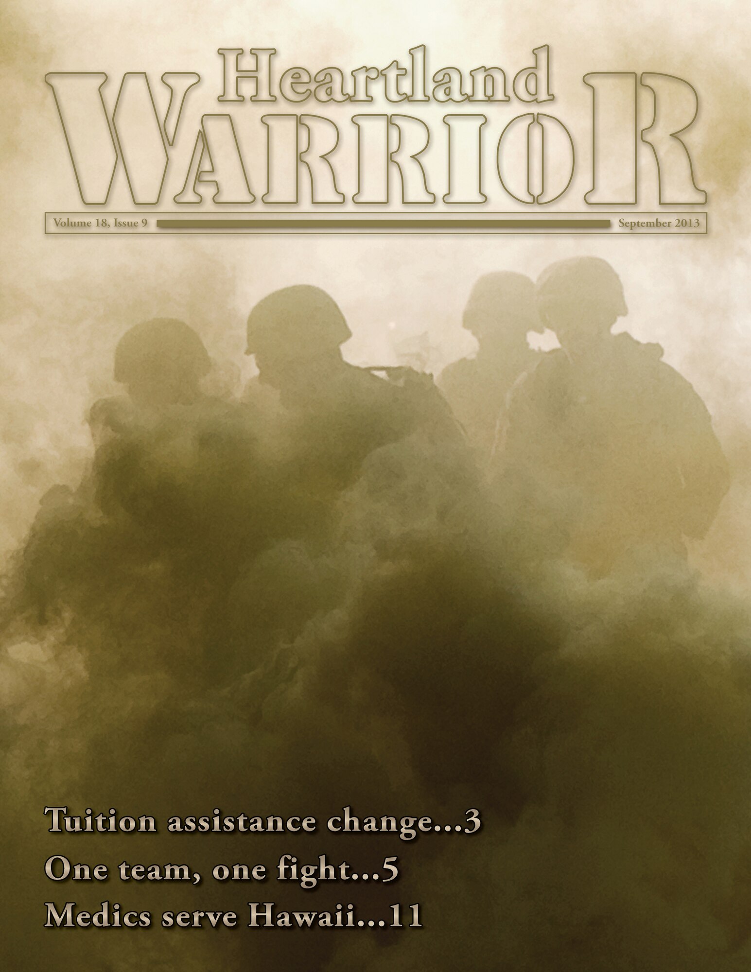 The September edition of the Heartland Warrior is now online. This issue contains 13 pages of news, photos and information about Grissom Air Reserve Base, Ind., and the 434th Air Refueling Wing. (U.S. Air Force photo illustration/Tech. Sgt. Mark R. W. Orders-Woempner)