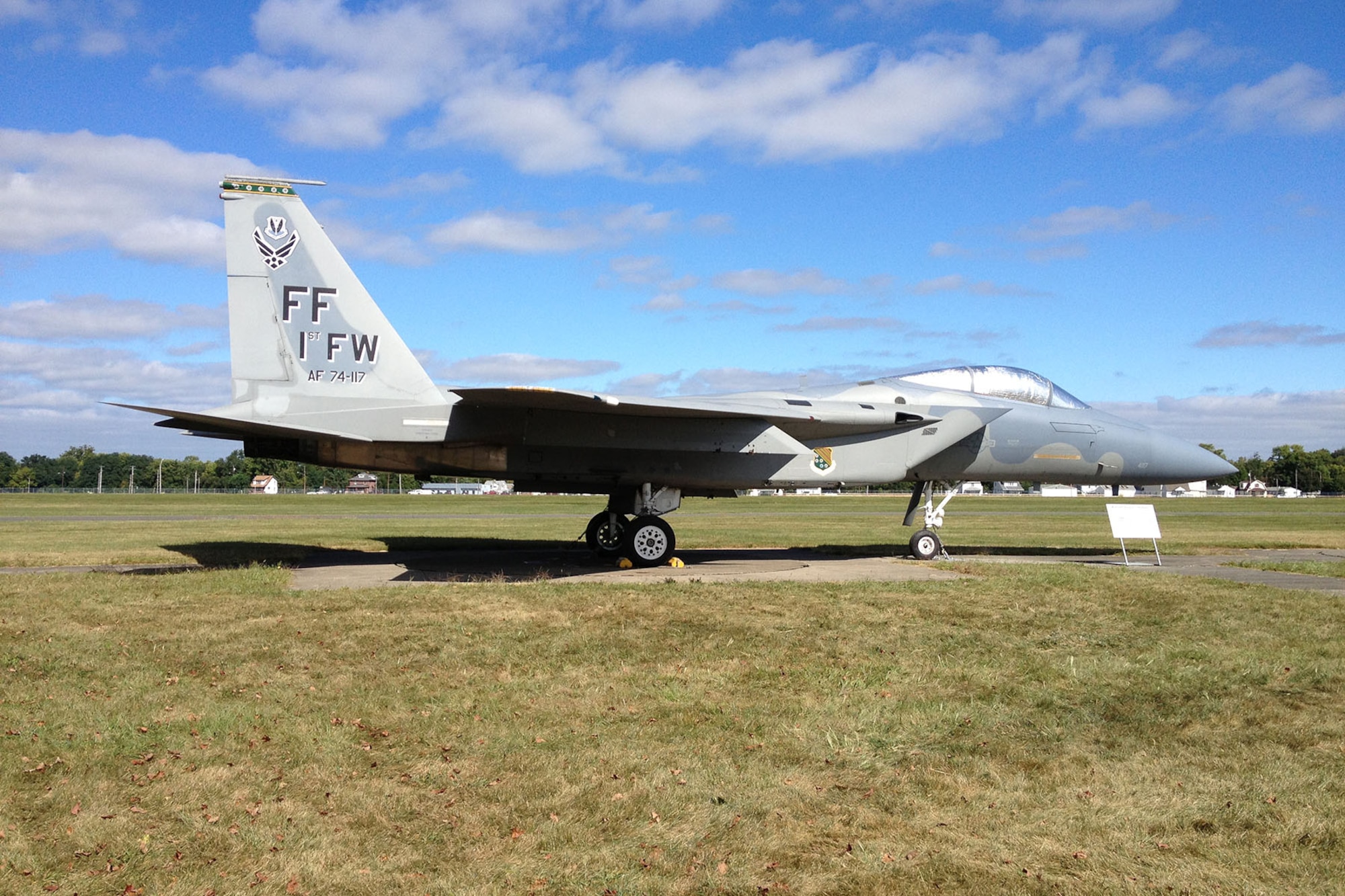 DAYTON, Ohio -- McDonnell Douglas F-15A Eagle at the National Museum of the U.S. Air Force. (U.S. Air Force photo)
