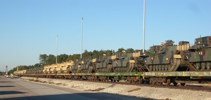 The 841st Trasportation Battalion conducts documentation support and port clearance, loads, unloads and onward-moves cargo that comes to their ports via ocean, and goes out from the 841st TB via rail or truck. (Courtesy photo)