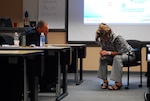 Participants in a Florida National Guard suicide intervention skills workshop conduct a role-playing exercise during a recent workshop in St. Augustine, Fla. For the first time, the Florida Guard invited civilian first responders to participate in the training to build relationships and share experiences and lessons learned.