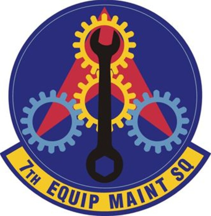 7 Equipment Maintenance Squadron Emblem