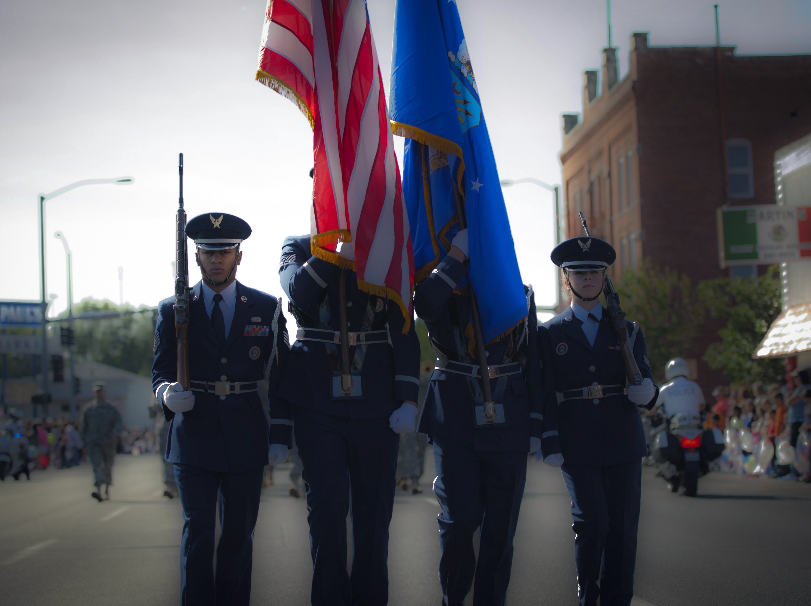Air Force appreciation shown in small town during 53rd annual parade