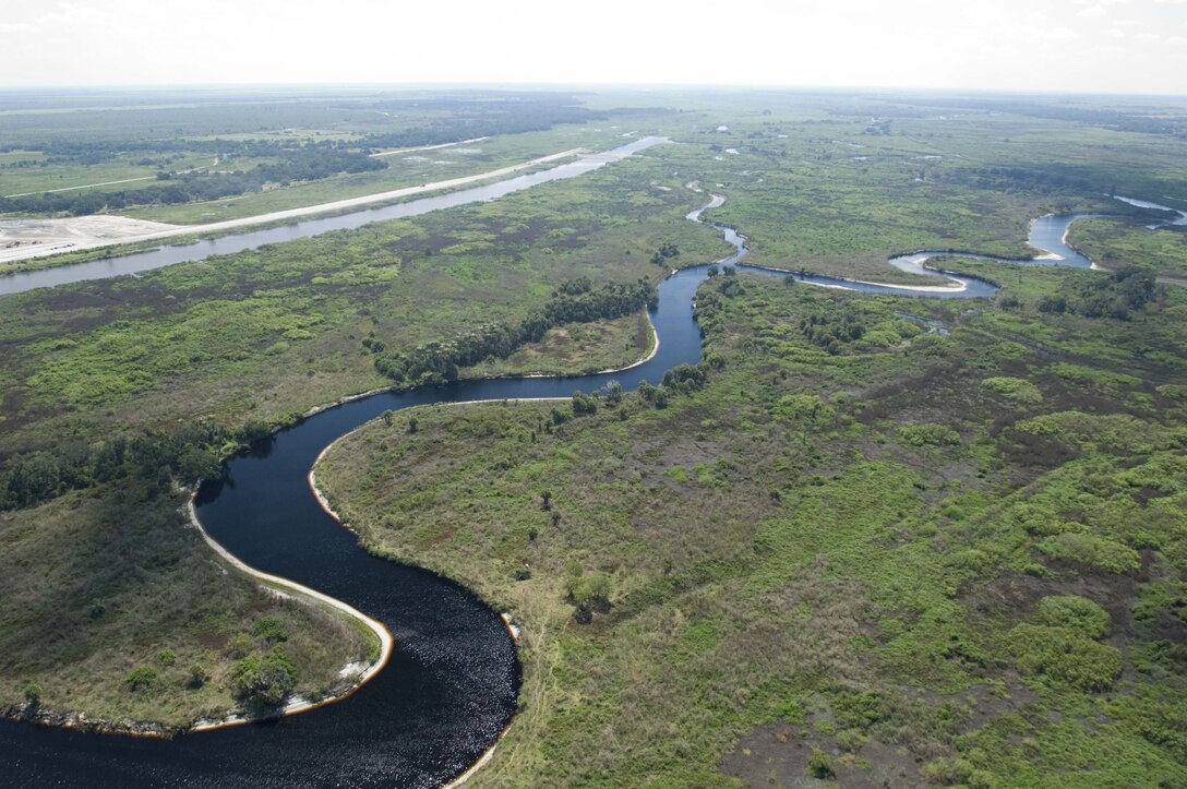 Kissimmee River oxbow near Phase IV-A