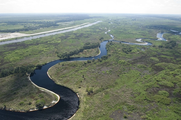 Kissimmee River oxbow near Phase IV-A